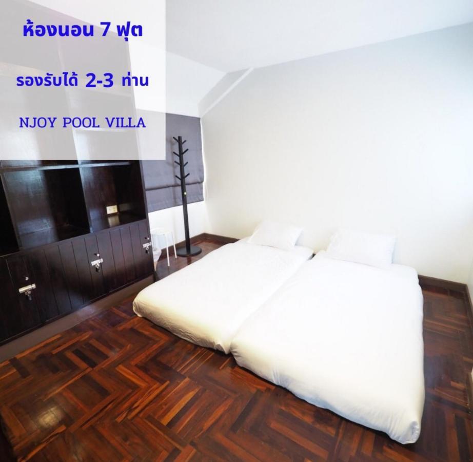 Pool Villa 3 Bedroom 10 Persons 5-Min To Tiger Zoo - Njoy Pool Villa Si Racha Extérieur photo